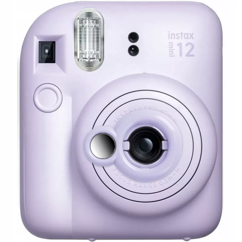 LoveInstant Espejo de aumento para Fuji Fujifilm Instax Mini 12 lila