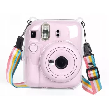 LOVEINSTANT Funda protectora para Fujifilm Instax Mini 12 - transparente