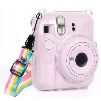 LOVEINSTANT Funda protectora para Fujifilm Instax Mini 12 - transparente