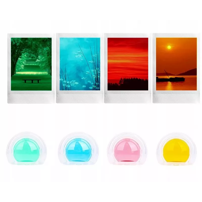 LOVEINSTANT Set de filtros 4 en 1 para cámara Fujifilm Instax Mini 12