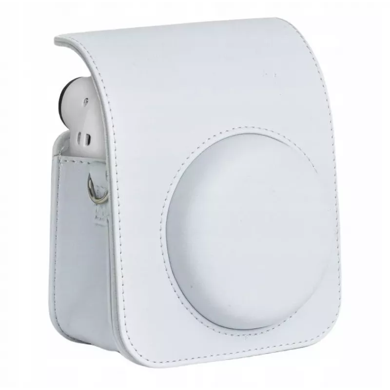 LOVEINSTANT Pack de bolsa de cámara y álbum de fotos para Fuji Instax Mini 12 - blanco (108 fotos)