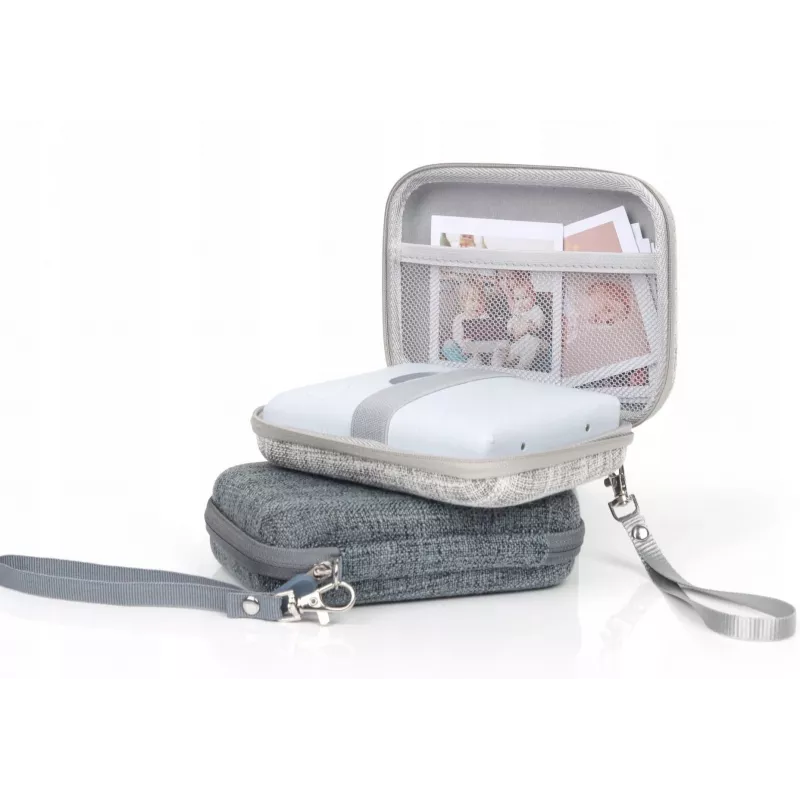 LOVEINSTANT Funda protectora para Fujifilm Instax Square Link / SQ Link / Link 2 SE / Evo / LiPlay - gris oscuro