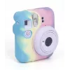 LOVEINSTANT Funda protectora de silicona para Fujifilm Instax Mini 12 - arcoíris
