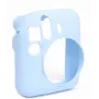 LOVEINSTANT Funda protectora de silicona para Fujifilm Instax Mini 12 - azul