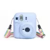 LOVEINSTANT Funda protectora de silicona para Fujifilm Instax Mini 12 - azul
