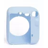 LOVEINSTANT Funda protectora de silicona para Fujifilm Instax Mini 12 - azul