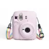 LOVEINSTANT Funda protectora de silicona para Fujifilm Instax Mini 12 - rosa