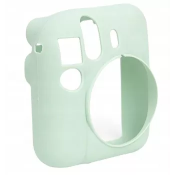 LOVEINSTANT Funda protectora de silicona para Fujifilm Instax Mini 12 - verde