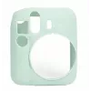 LOVEINSTANT Funda protectora de silicona para Fujifilm Instax Mini 12 - verde