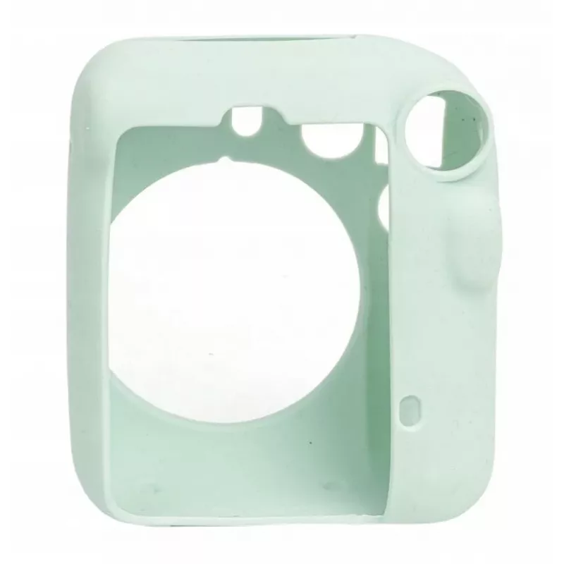 LOVEINSTANT Funda protectora de silicona para Fujifilm Instax Mini 12 - verde