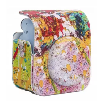 LOVEINSTANT Funda Case Cover Pouch para Fujifilm Instax Mini 12, Colorful Spots