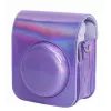 LOVEINSTANT Funda Case Cover Pouch para Fujifilm Instax Mini 12 - Lila Glitzer