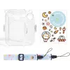 LOVEINSTANT Funda para Fujifilm Instax Mini 12 + pegatinas / Escape from Earth