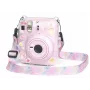 LOVEINSTANT Funda Case Cover para Fujifilm Instax Mini 12 con pegatinas - Yogurt Rabbit