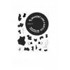 LOVEINSTANT Funda para Fujifilm Instax Mini 12 con pegatinas - estampado de vaca