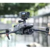 SUNNYLIFE Soporte de cámara para GoPro / SJCAM / Xiaomi / Insta360 / Sony + rosca de 1/4 inch para DJI Mavic 3 / 3 Pro / 3 Classic GZ580-GY