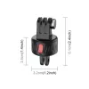 Soporte magnético de liberación rápida PULUZ para GoPro Hero 11 10 9 8 7 6 5 4 / SJCAM / Xiaomi / DJI - PU706b