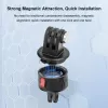 Soporte magnético de liberación rápida PULUZ para GoPro Hero 11 10 9 8 7 6 5 4 / SJCAM / Xiaomi / DJI - PU706b