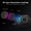 Filtro polarizador circular CPL MC KF para GoPro Hero 12/11/10/9 negro KF01.2336