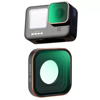 Filtro protector UV KF Nano-X para GoPro Hero 12/11/10/9 negro (KF01.2335)