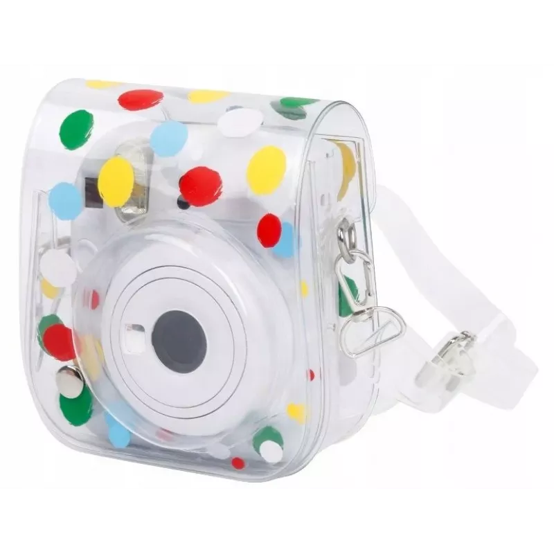 Funda LOVEINSTANT para Fujifilm Instax Mini 12 - Colorful Dots