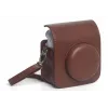 Funda protectora bandolera LOVEINSTANT para Fujifilm Instax Mini 12 - marrón