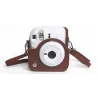 Funda protectora bandolera LOVEINSTANT para Fujifilm Instax Mini 12 - marrón