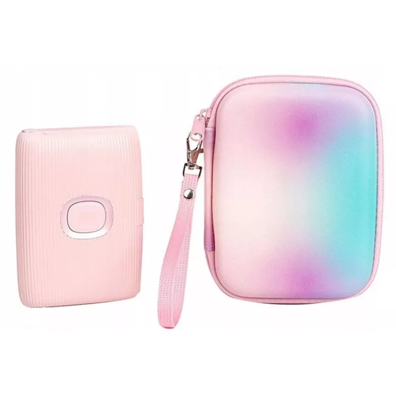 Funda protectora LOVEINSTANT para Fujifilm Instax Mini Evo / Liplay / Square SQ Link / Link 2 SE, multicolor ombre