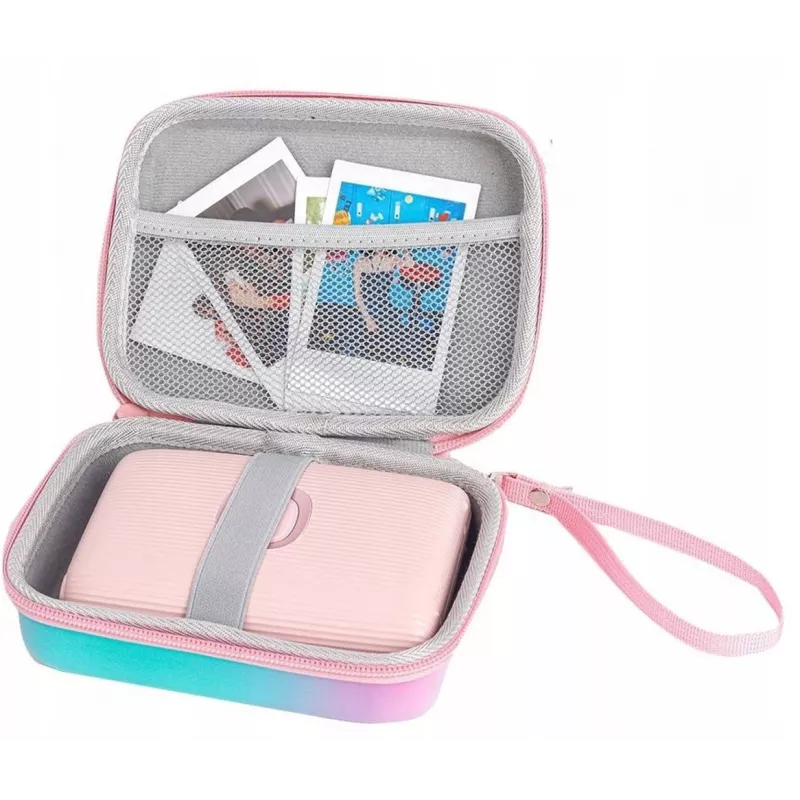 Funda protectora LOVEINSTANT para Fujifilm Instax Mini Evo / Liplay / Square SQ Link / Link 2 SE, multicolor ombre