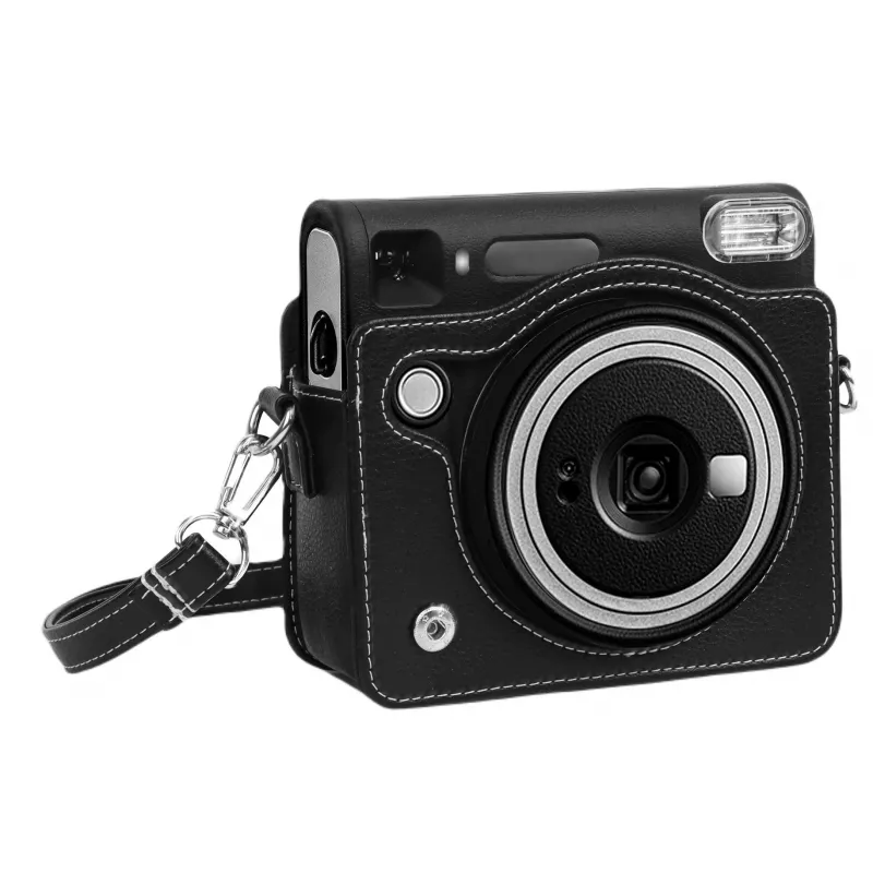 LOVEINSTANT Funda estuche para cámara Fujifilm Instax Square SQ40, Negro