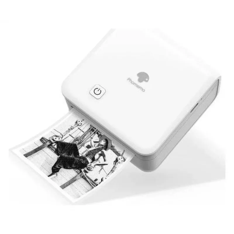 Phomemo M02 PRO Impresora térmica portátil blanca