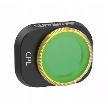 SUNNYLIFE Filtro polarizador circular CPL para dron DJI Mini 4 Pro con funda protectora N4P-F1724-C