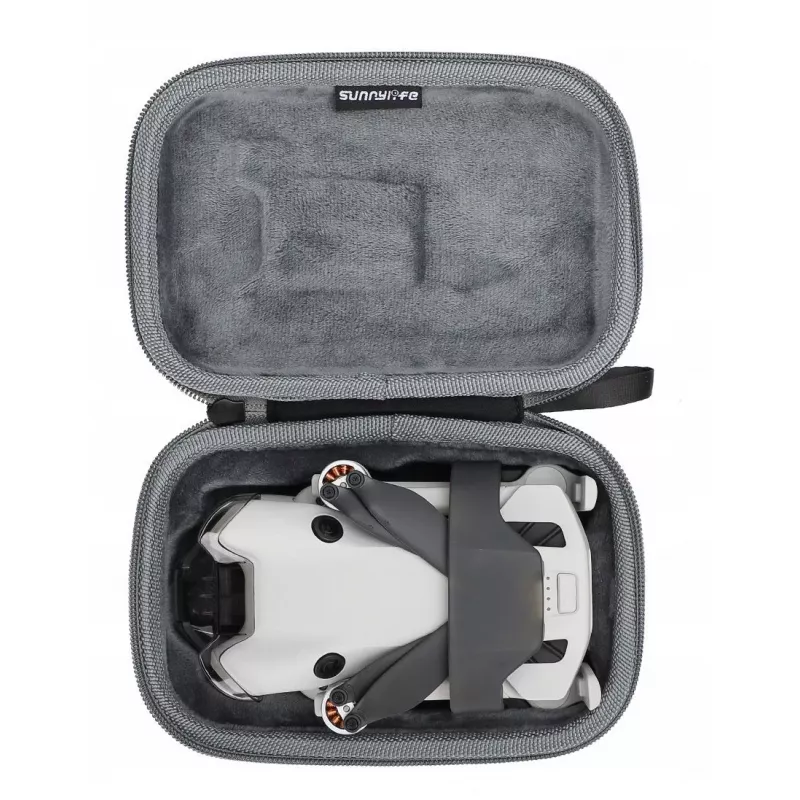 SUNNYLIFE Funda rígida de transporte para dron DJI Mini 4 Pro, Negro, N4P-B696-D
