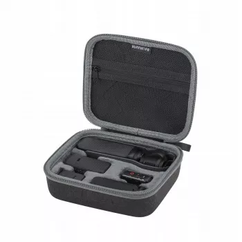 SUNNYLIFE Funda protectora rígida para DJI Osmo Pocket 3 y accesorios, Negro