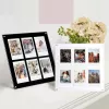 Marco para fotos LOVEINSTANT para 6 fotos compatible con Fujifilm Instax Mini / Xiaomi / Polaroid / Canon / HP / Kodak - Zink / Negro