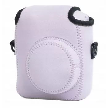 Funda protectora de neopreno suave LOVEINSTANT para Fujifilm Instax Mini 12 - Morado
