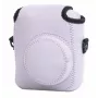 Funda protectora de neopreno suave LOVEINSTANT para Fujifilm Instax Mini 12 - Morado