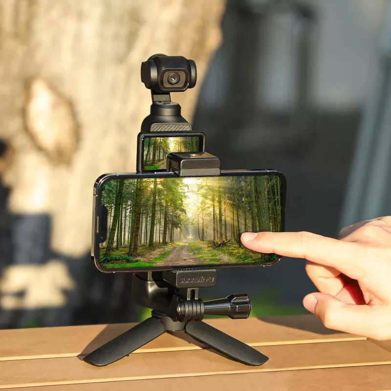 Soporte para smartphone SUNNYLIFE para DJI Osmo Pocket 3 - Negro