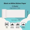 Rollos de papel autoadhesivos Phomemo pack de 3 para Phomemo T02, M02, M02 Pro, M03, M04S / Q22-RMS2