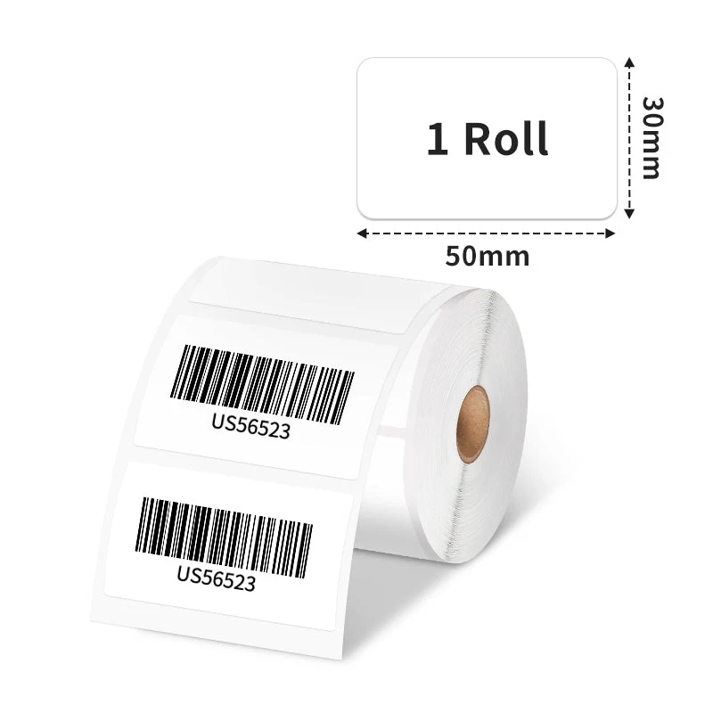 Etiquetas adhesivas térmicas directas Phomemo 230 etiquetas 50x30mm para M110 M120 M200 M220 M221 / XP5030-230