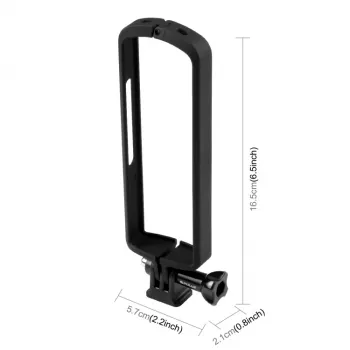 Jaula protectora con soporte de marco PULUZ para Ricoh Theta SC2 - Negro