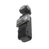 Funda protectora de silicona PULUZ con tapa de objetivo y tapa de pantalla para DJI Osmo Pocket 3, Negra (PU894B)