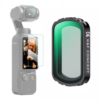 Filtro de difusión negra 1/4 K&F Concept para DJI Osmo Pocket 3 (KF01.2533)