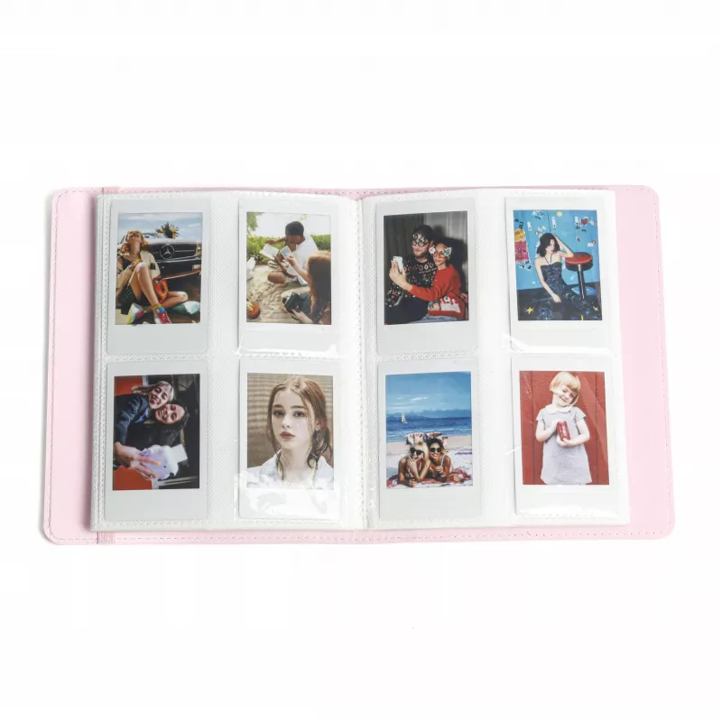 Álbum de fotos LOVEINSTANT 288 fotos para Fuji Instax Canon Xiaomi Polaroid HP Kodak Zink / ventana en la tapa / azul