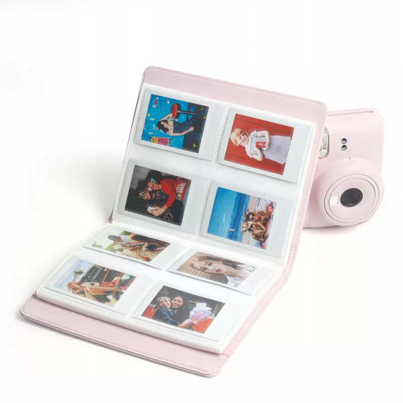 Álbum de fotos LOVEINSTANT para 288 fotos, compatible con Fuji Instax Mini, Polaroid 300, Zink, Canon Ivy, HP Sprocket, Kodak Smile, tapa blanca con ventana