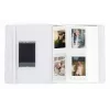 Álbum de fotos LOVEINSTANT para 288 fotos, compatible con Fuji Instax Mini, Polaroid 300, Zink, Canon Ivy, HP Sprocket, Kodak Smile, tapa blanca con ventana