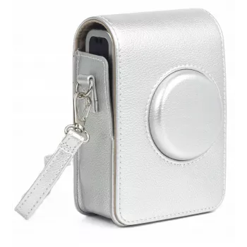 Funda LOVEINSTANT para Fujifilm Instax Mini Evo - plateada