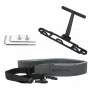 SUNNYLIFE Correa de hombro y cuello para mando DJI RC 2 / RC 1 - Tejido de nailon negro con ganchos de aleación de aluminio