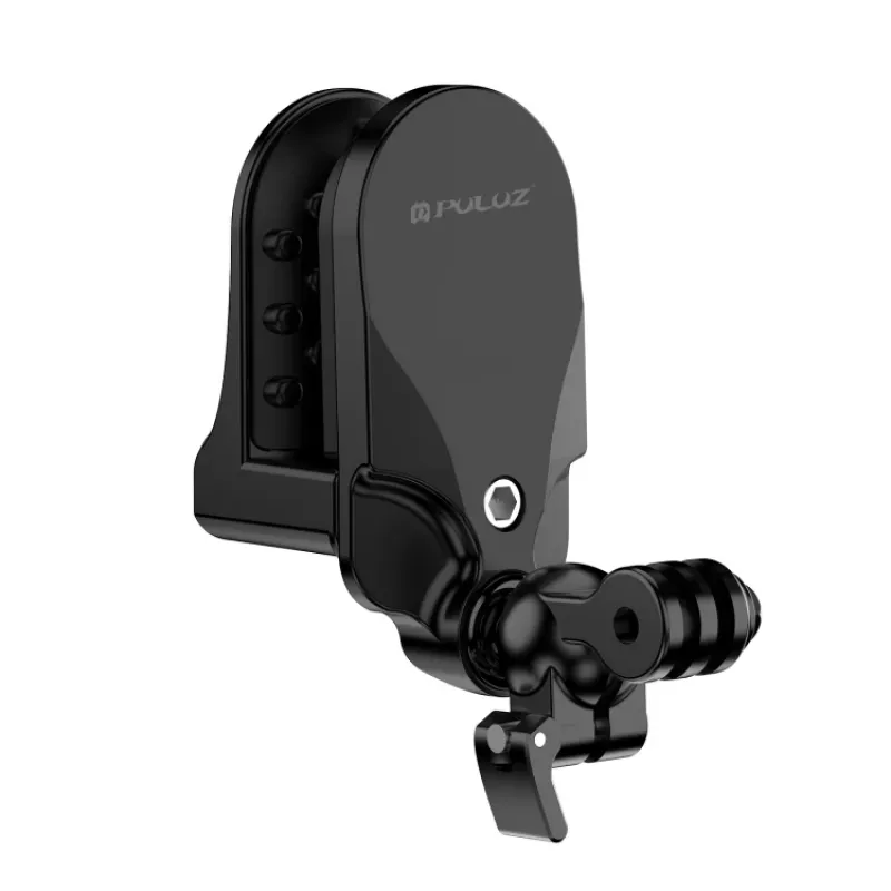 PULUZ Soporte de mentón para casco de moto para GoPro Hero 12 11 Mini 10 9 8 7 6 5 4 3+ Max - PU927B