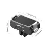 PULUZ PU995B soporte adaptador 1/4 + sistema GoPro para DJI Osmo Action 4 / 3
